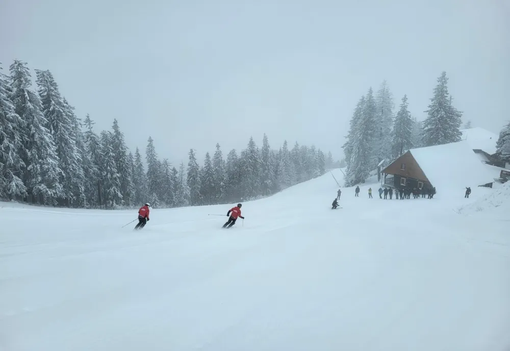Starea pârtiilor din Poiana Brașov în prima zi din 2024