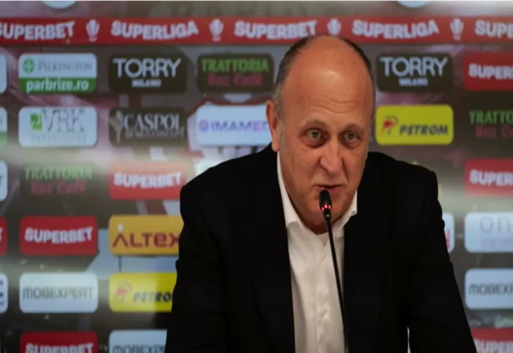 FOTBAL: DAN ŞUCU - CÂT SUNT LA RAPID, NU EXISTĂ RISCUL CA ECHIPA SĂ MAI AIBĂ PROBLEME FINANCIARE