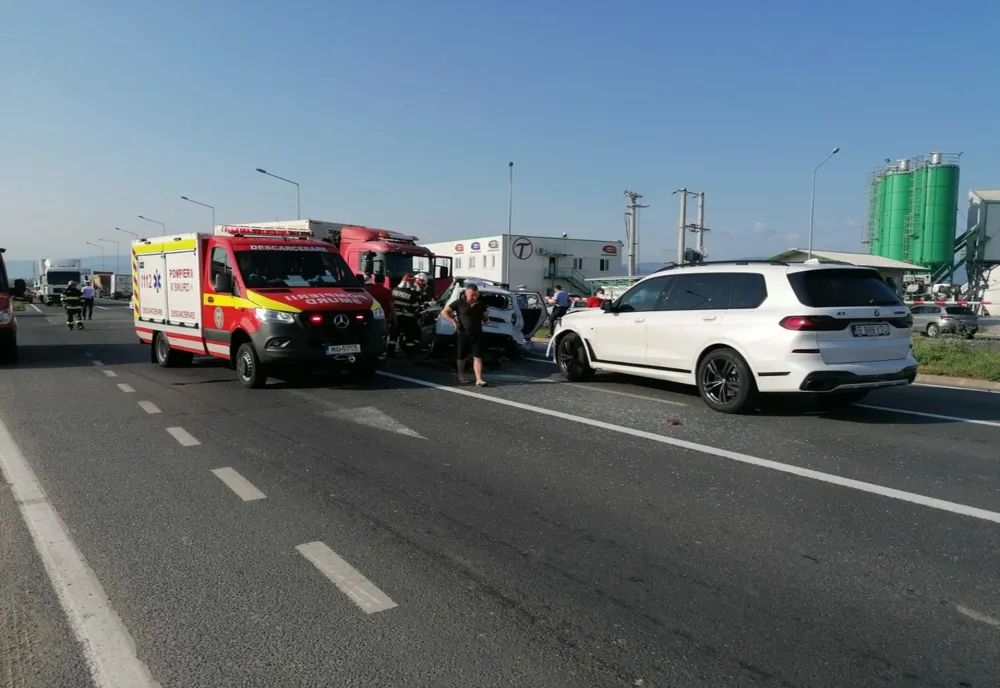 VIDEO Accident rutier cu 4 morți, în municipiul Sibiu