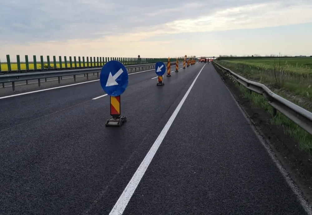 TRAFIC RESTRICȚIONAT PENTRU DESFĂȘURAREA DE LUCRĂRI PE AUTOSTRADA A1 BUCUREȘTI - PITEȘTI