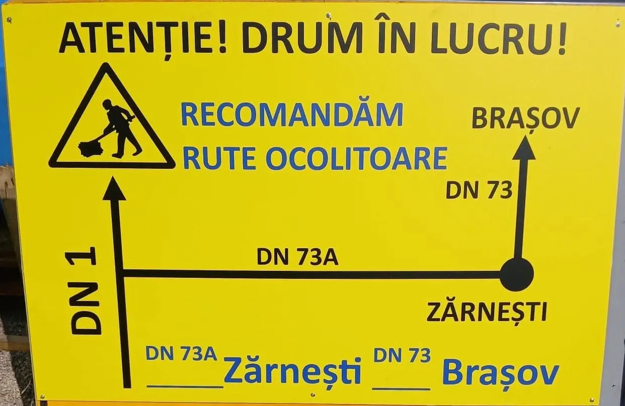 Restricții trafic/ DRPD Brașov 