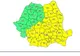 ANM a emis o avertizare cod galben de furtuni valabilă în peste trei sferturi din ţară