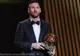 Lionel Messi a câştigat Balonul de Aur pentru a opta oară